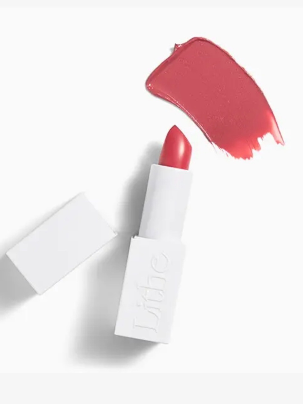 Lithe Beauty Nourish & Glow Lipstick in Peony